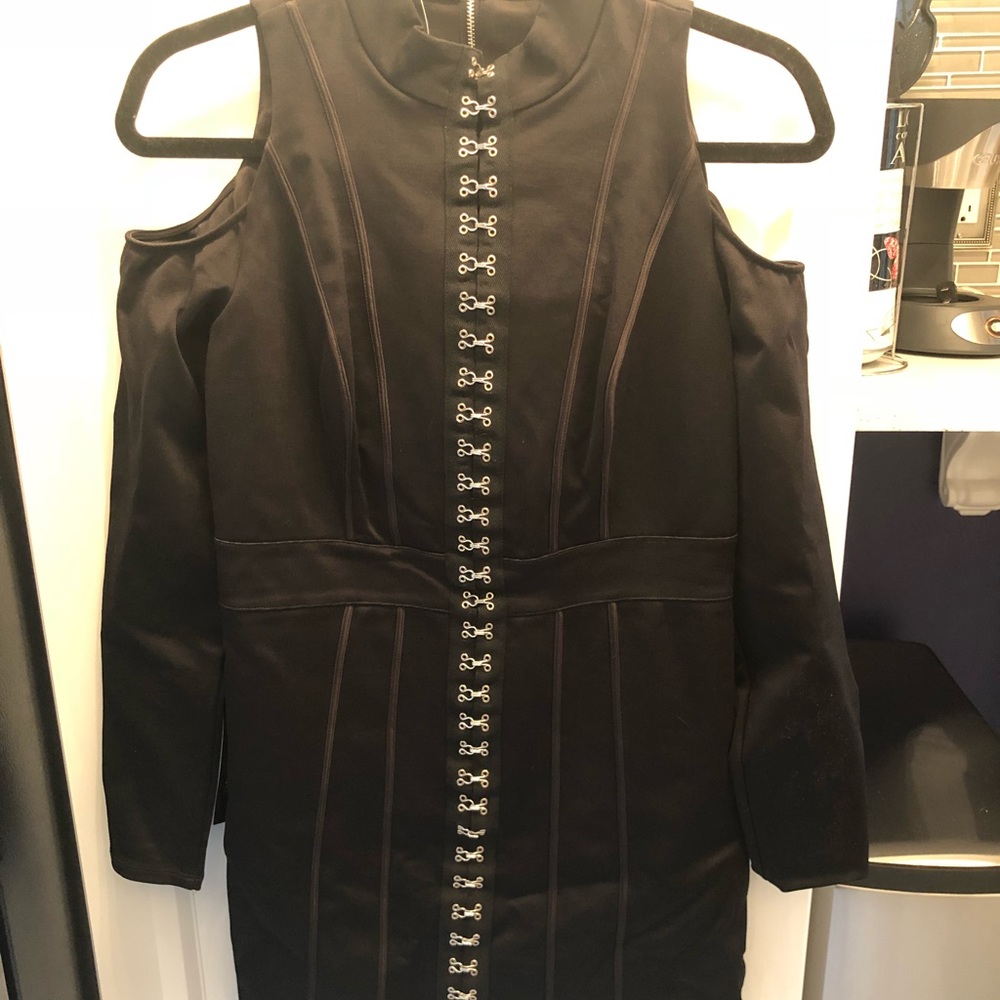 NWT Cold Shoulder Bebe dress